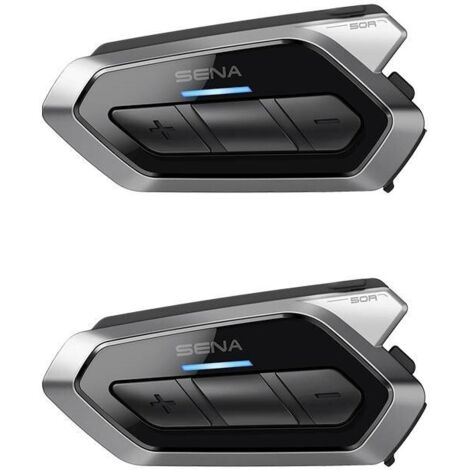 Sena 50R Motorrad-Intercom Mesh 2.0, BT 5.0, FM, Harman Kardon (2 Stück) (1/5)