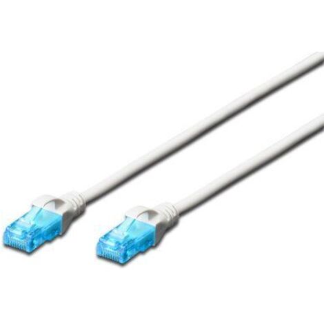 DIGITUS Patchkabel RJ45 U/UTP Cat5e 2,00m wei (DK-1512-020/WH) (1/2)