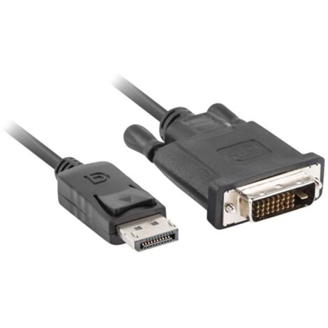 DisplayPort-Kabel Lanberg CA-DPDV-10CU-0018-BK Schwarz (1/3)