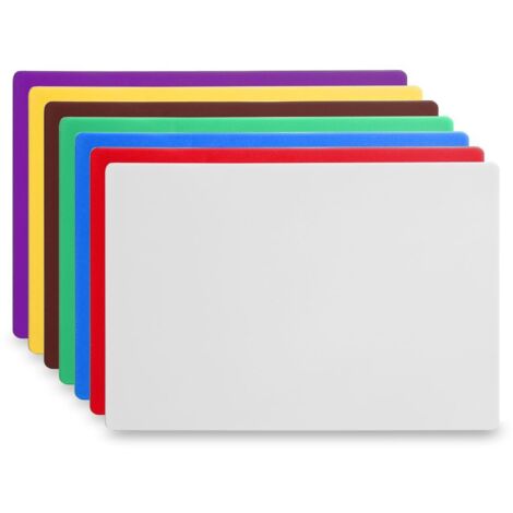 HACCP-zertifiziertes Schneidebrett für Gemüse 450x300mm grün - Hendi 825549
