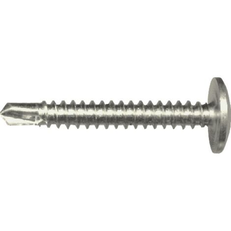 Selbstbohrende Befestigungsschraube 4,2 x 19 mm RAL 8017 - 5,0 STO - 562319 8017 (1/2)