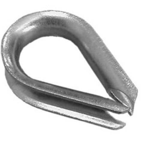 Verzinkte Seilkausche DIN 6899B 12MM - KAU 12 (1/2)