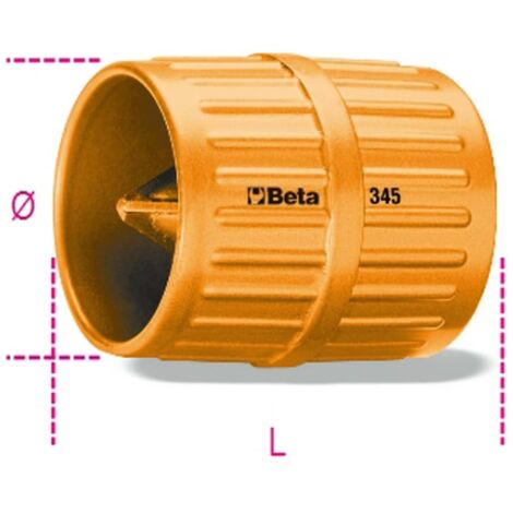 Rohrentgrater 1/8-1 5/8 Zoll - BE 345 (1/2)