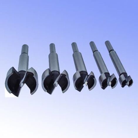 Forstnerbohrer für Holz 15, 20, 25, 30, 35 mm, 8 mm Schaft - DED0781 (1/2)