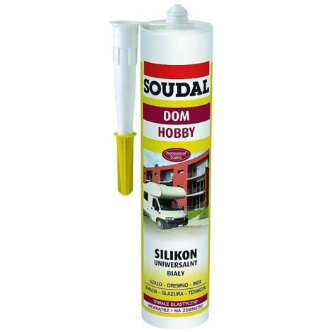 Silikon-Soudal farblos 280 ml - SIL U SO BE (1/4)