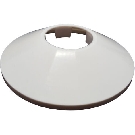 Weiße Rosette 32 mm (1/2)