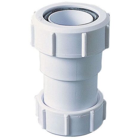 32 x 37mm (1 1/4Zoll) PVC-Rohranschlusshülsenanschluss EU-GB-Adapter (1/2)