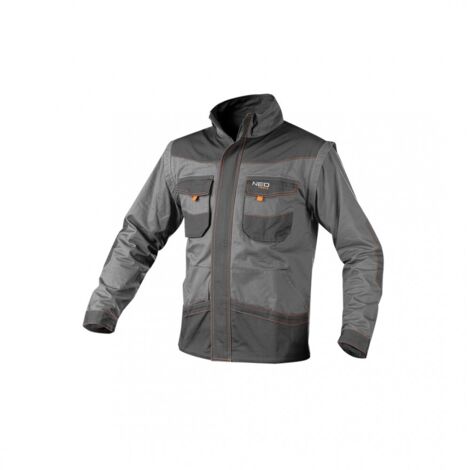 2-in-1-Arbeits-Sweatshirt, 100 % Baumwolle, Größe XXXL (1/5)