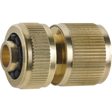 Schnellkupplung aus Messing für 1/2"-Schlauch (1/2)