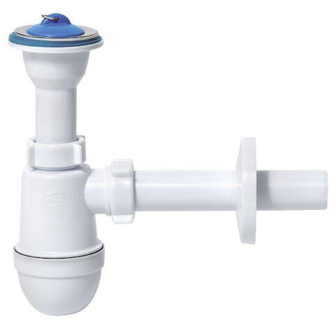 5/4"-Waschbecken-Siphon mit Metallsieb, 32-mm-Auslass (1/2)