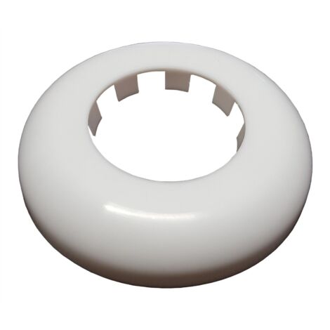 Weißer Rosettenkragen Rosenabdeckung für Rohrlöcher, die Lücken abdecken, die 50 mm verstecken (1/2)