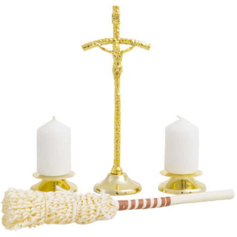Goldenes päpstliches Weihnachtsliederset 17 cm (1/3)