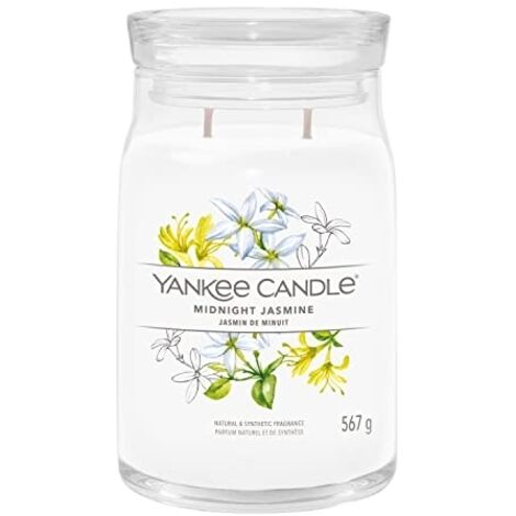 Yankee candle - midnight jasmine signature candle pulnocni jasmin - vonna svicka 5670g (1/4)