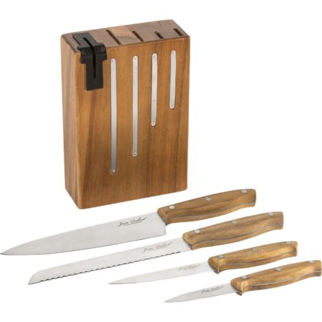 Laguiole Jean Dubost Messerblock 4 tlg. (1/3)