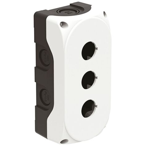 Gehäuse LOVATO kunststoff, grau IP67 gehäuse für 3-tasten-LPZP3A8 (1/2)