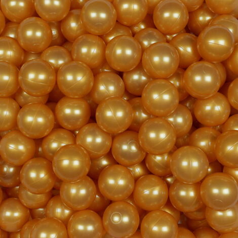 Spielbälle ø7cm 50 Stück gold (1/4)