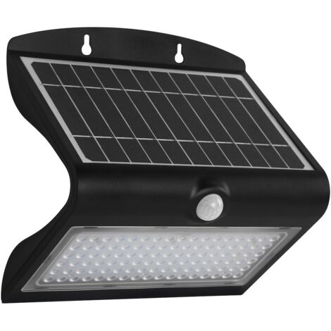 Schmetterlings-Solar-Wandleuchte 6,8 W Schwarz (1/5)