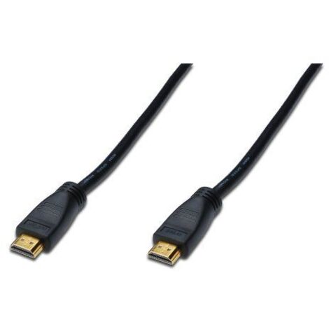 Digitus HDMI-Hochgeschwindigkeitskabel, Typ A, mit Verstärker, Stecker/Stecker, 40,0 m, Full HD, CE-zertifiziert, vergoldet, blau, AK-330105-400-S (1/2)