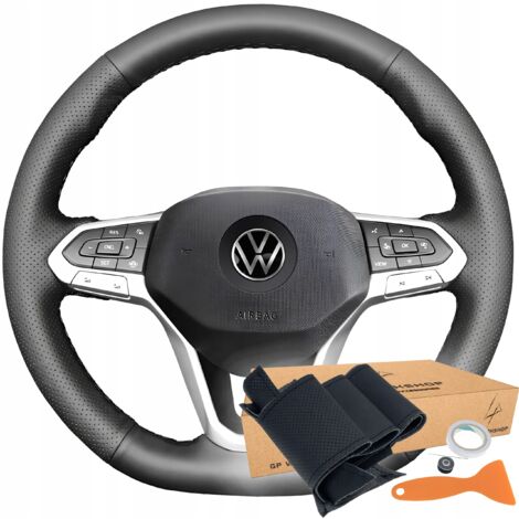 Lenkradbezug für Golf 8, Atlas, Jetta, Passat B9, Tiguan, Sharan (1/5)