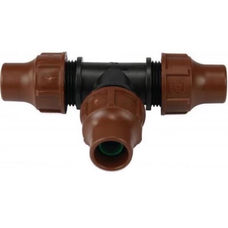 Rain Bird PP T-Stück 16 mm Verschluss braun Typ BF-32 (1/5)