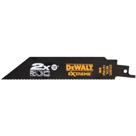 Dewalt brze.szabl. 152x1,4-1,8mm /metal extreme /5szt. (1/2)