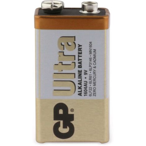 Alkalibatterie 1604AU 9V - GP1604AU-U1 (1/5)