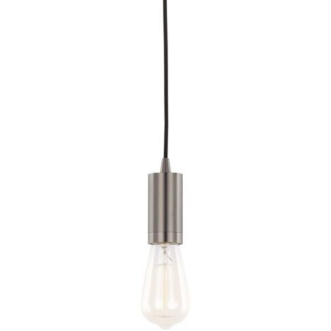 Moderna DS-M-038 mattschwarze Italux Pendelleuchte (1/2)