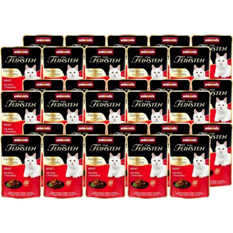 Animonda Vom Feinsten Nassfutter für Katzen mit Rind und Pute, 30 x 85 g (1/2)
