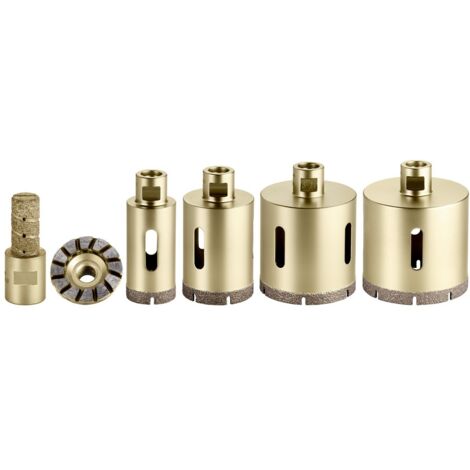 Metabo Fliesen-Diamantbohrkronen-Set Dry, 6-tlg., M 14 (1/3)