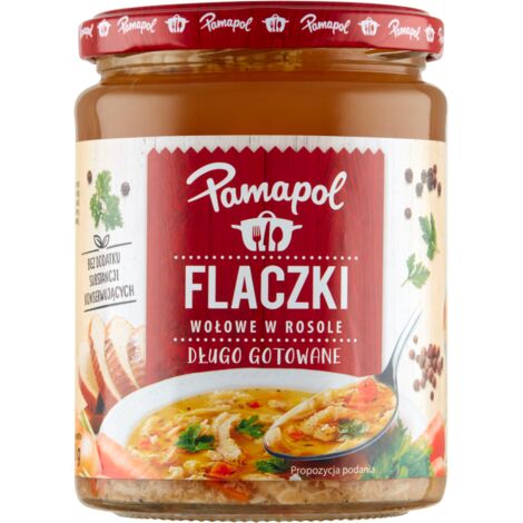 Pamapol Rinderpansen in Brühe 500 G (1/2)