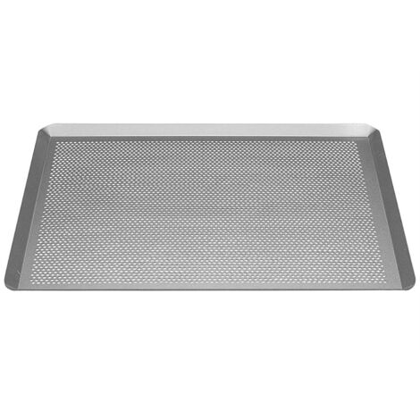 Patisse Perforierte Backblech 40 x 30 cm Silber