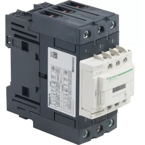 Leistungsschütz TeSys D 40A 3P 1NO 1NC Spule 24VDC EVK Kastenklemmen (1/2)