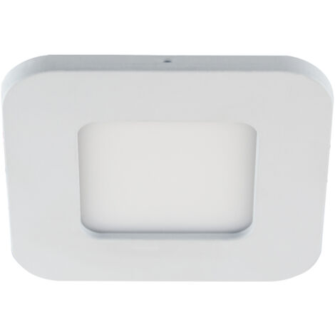 Quadratische Deckenleuchte LED SLIM IRON LED D 3W 4000K (1/2)