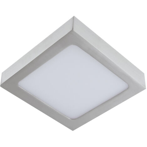MARTIN LED D quadratische Deckenleuchte, Chrom matt, 18W 4000K (1/2)