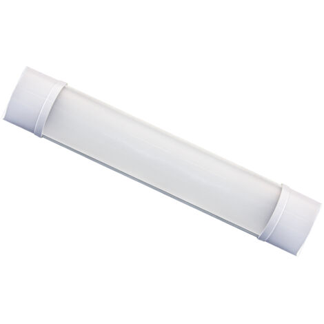BARY LED Langfeldleuchte 9W 4100K IP42 30 cm weiß (1/2)
