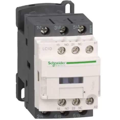 Leistungsschütz 12A 5,5kW SCHNEIDER-ELECTRIC LC1D12D7 (1/2)