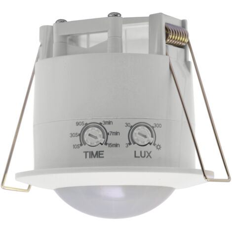 Unterputz-Bewegungsmelder 1200W 230V 360 Grad 6m weiß OKO PIR Ideus 03694 (1/2)