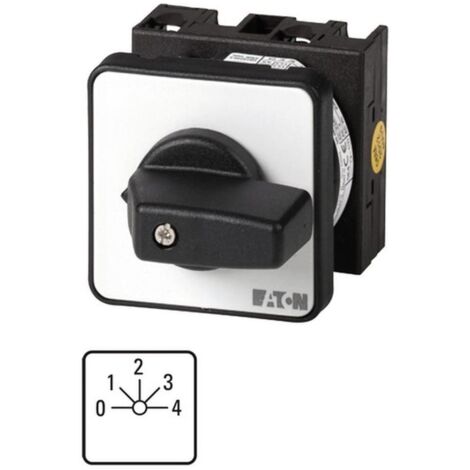Eaton Stufenschalter 1p 5stuf 690V 20A IP65 EB f.Frontbefestigung T0-2-8242/E (1/5)