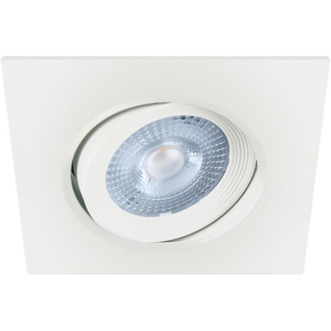 Quadratische Spot-Deckenleuchte MONI LED D 5W 3000K weiß (1/2)