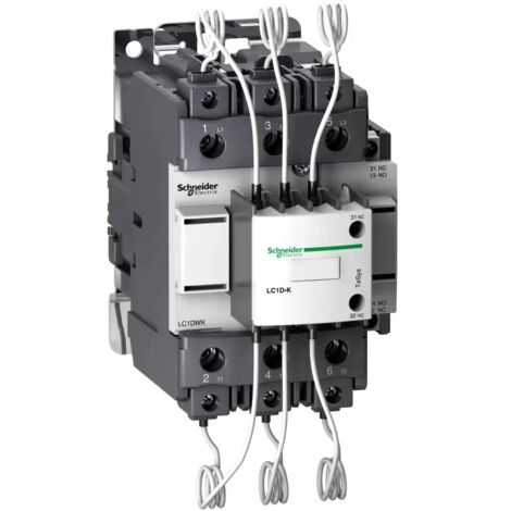 TeSys Deca Schütz für Kondensatorbänke 3P 60kvar 1Z 2R 230V AC LC1DWK12P7 (1/2)