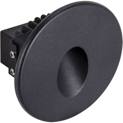LED-Treppenleuchte 1,6 W 75 lm 4000 K Schwarz Asylum Ideus 03906 (1/2)