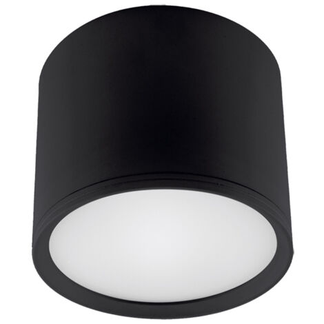 Deckenleuchte schwarz, Rolen LED, 3 W, 4000 K, 240 lm, Ideus 03779 (1/2)
