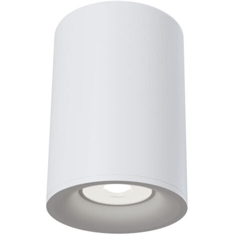 Deckenleuchte Wohnzimmerlampe Deckenlampe Schlafzimmerlampe Alu Weiss H 11,5 cm (1/4)