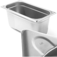 Kitchen Line Stahl-GN-1/4-Behälter, Höhe 100 mm - Hendi 806531