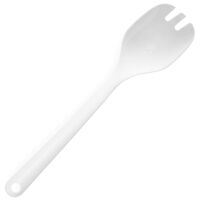 Melamin-Salatgabel weiß - Hendi 564004