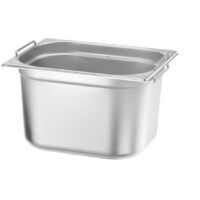 Gastronormbehälter GN 1/2 mit ausziehbaren Griffen 325x265x150mm 9,5L Hendi 817346