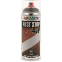 DUPLI-COLOR RUST STOP Spray, tiefschwarz seidenmatt, 400ml