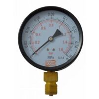 Radialmanometer 100mm 0-1,6bar M20x1,5