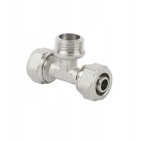 PEX T-STÜCK VERSCHRAUBT 16X3/4X16 GZ Außengewinde