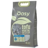 Oasy Vegetale Tofu Katzenstreu 6L - Klassisch unparfümiert 6L